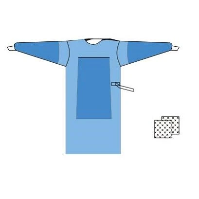 Semi-barrier Surgical Gown