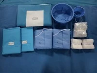 Disposable Sterile Angiography Pack, SMS Non‑woven, EO Sterile, CE ISO13485